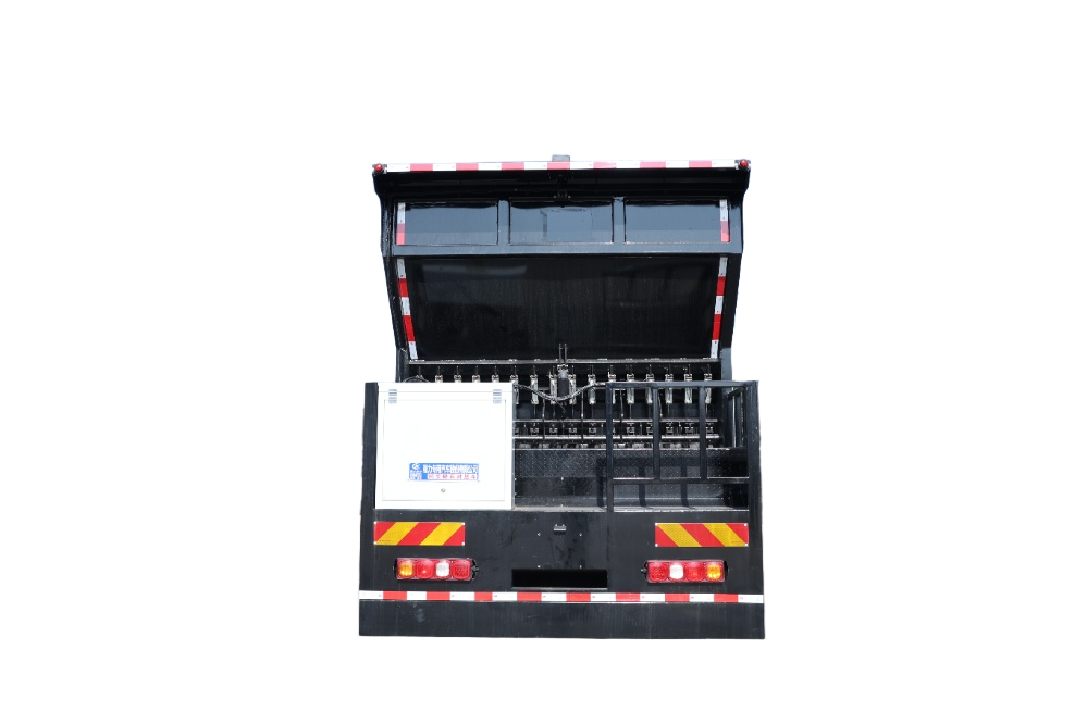 陜汽德龍M3000S纖維同步封層車