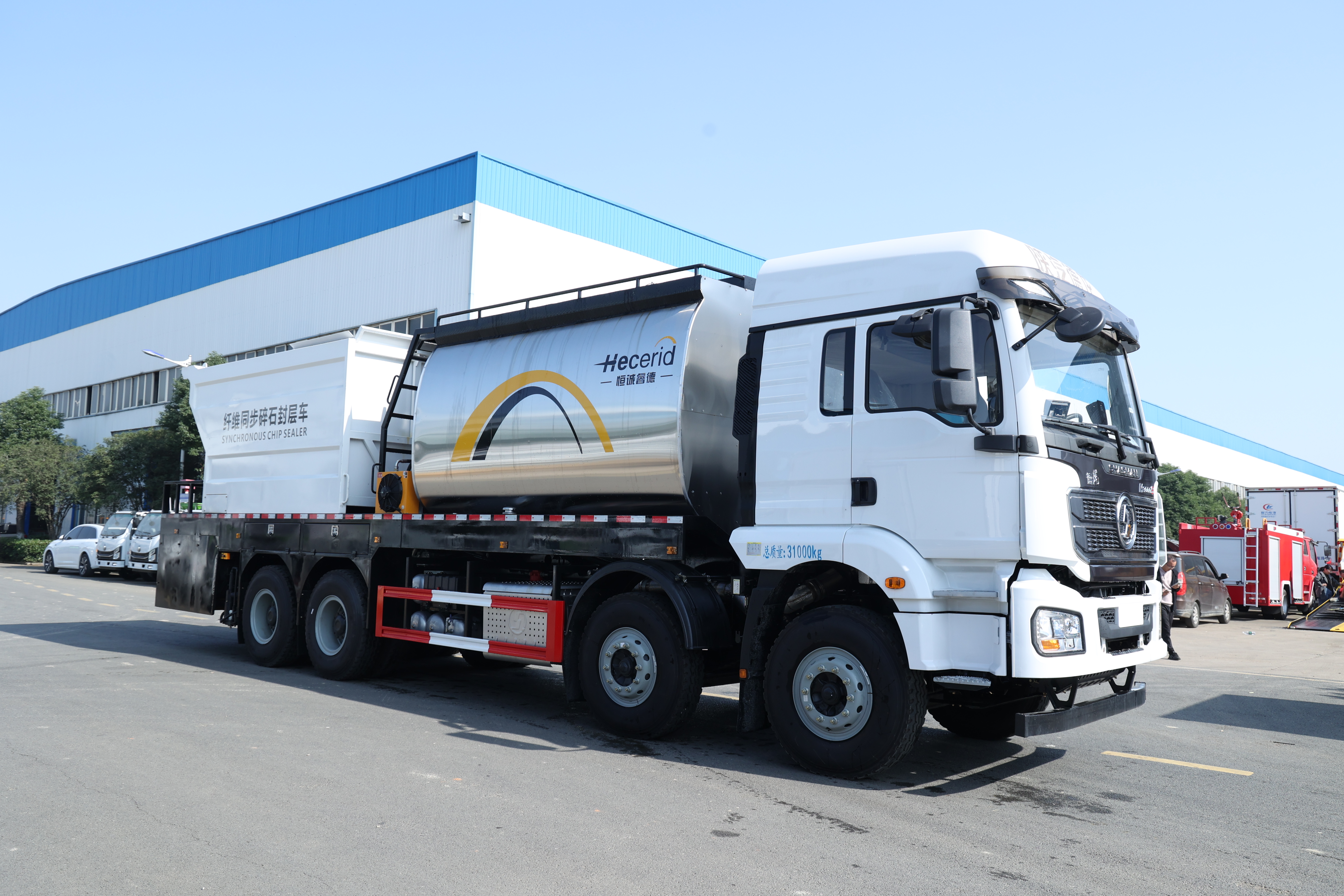 同步碎石封層車控制系統詳解：從設定到自動作業